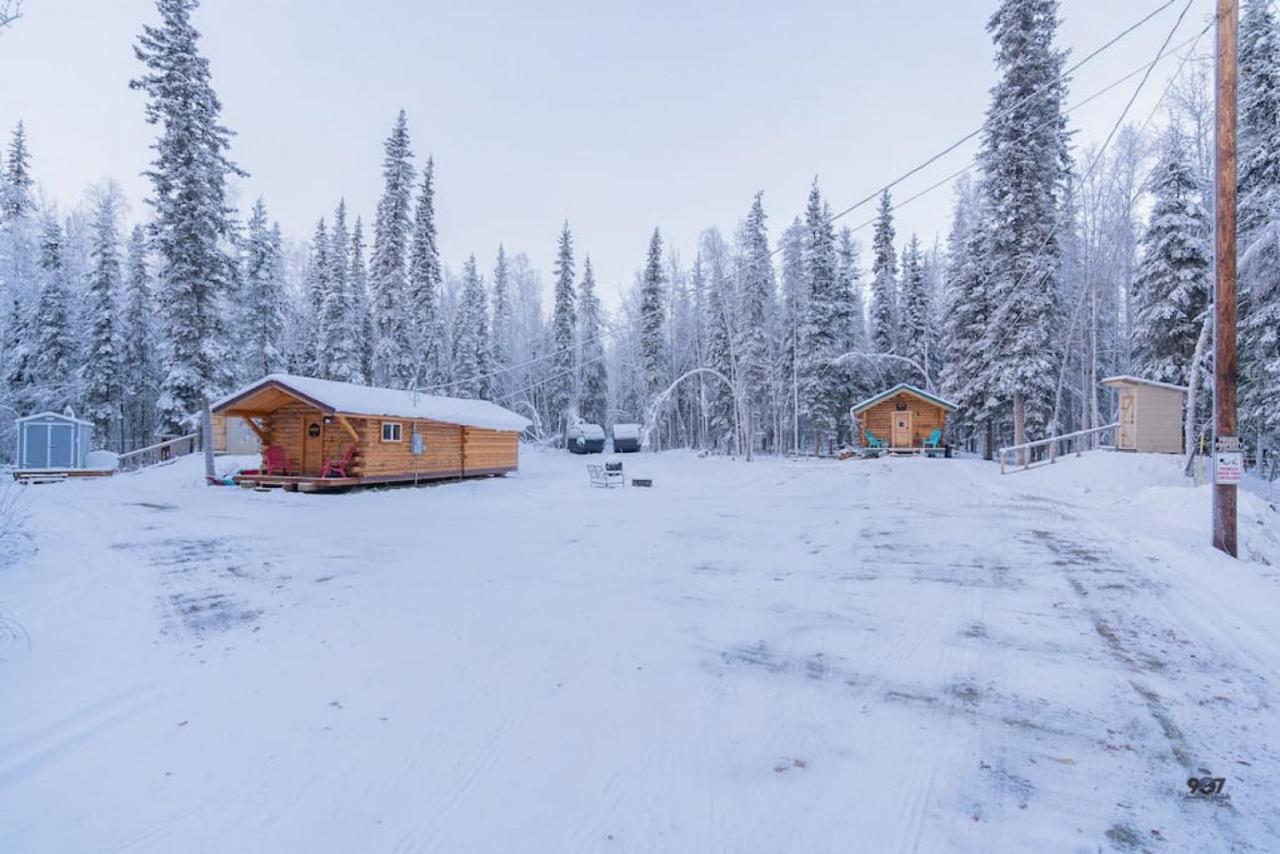 Studio Log Dry Cabin| Aurora Views! Fairbanks Buitenkant foto